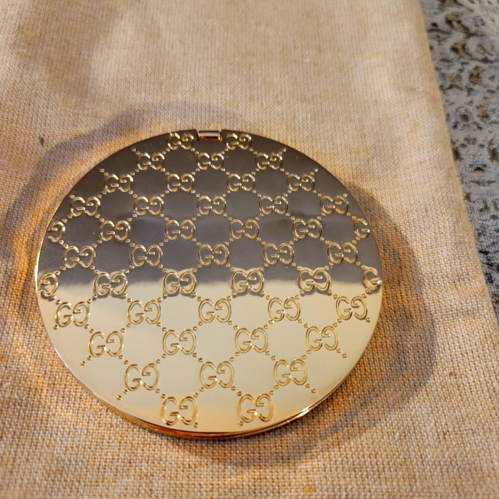 Gucci Monogram Compact Mirror